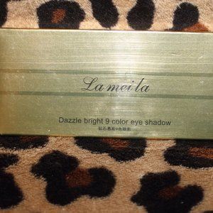 *HP* NIB LA MEILA EYESHADOW/DAZZLE BRIGHT 9 COLORS